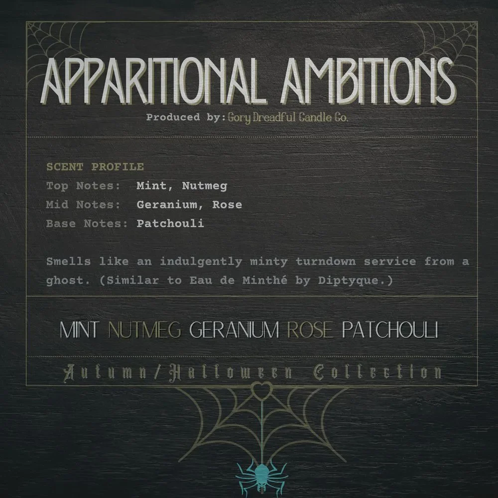 Apparitional Ambitions Sizzling Room Salt Potpourri: Mint Floral Patchouli